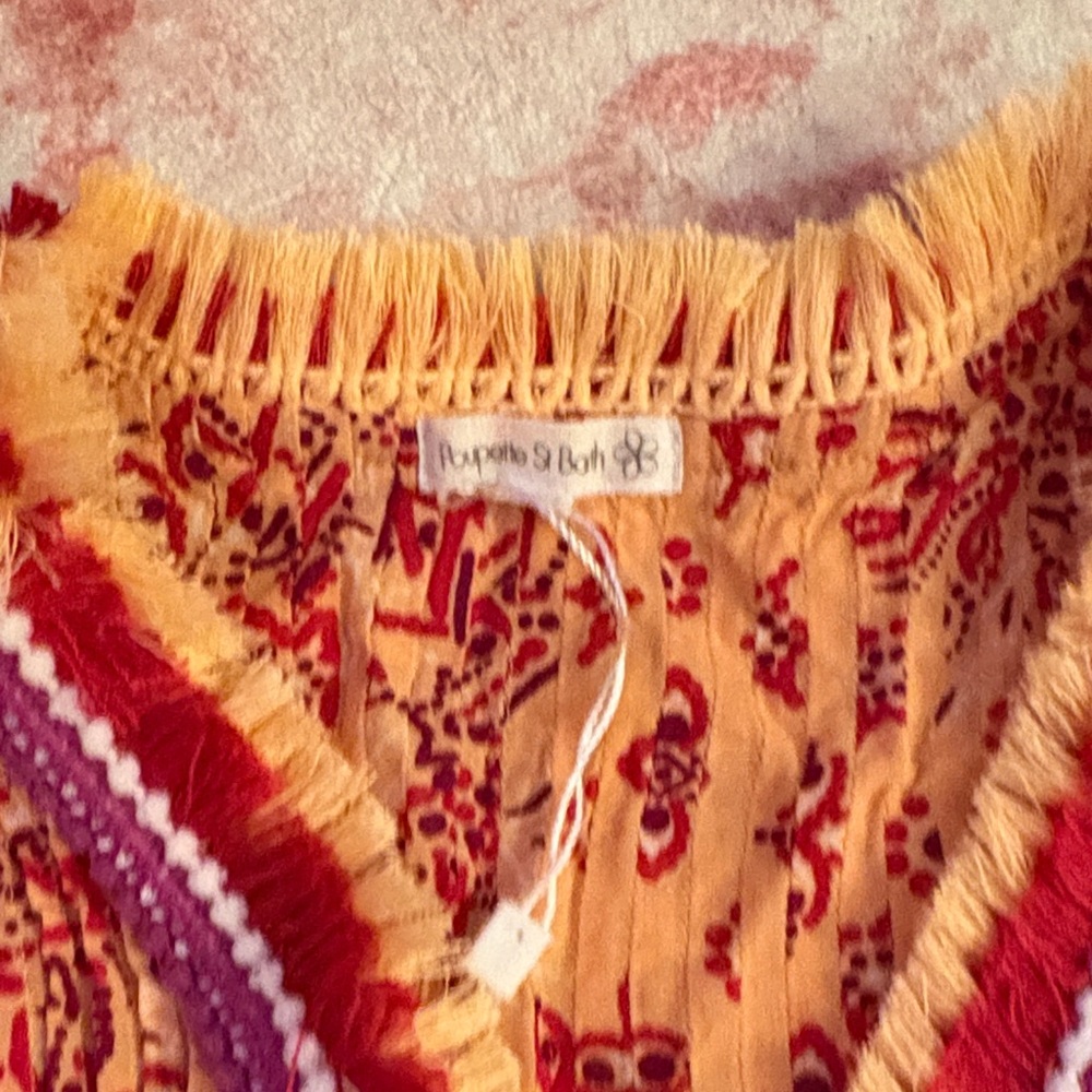 Kids poupette dress/coverup! Size 12 in girls - Picture 3 of 4